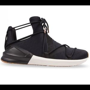 Puma black fierce rope tennis shoes